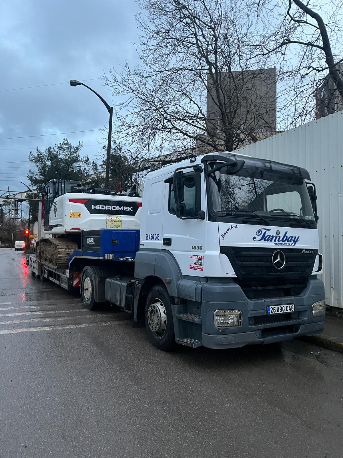 Tambay Taşıma çekici filosu